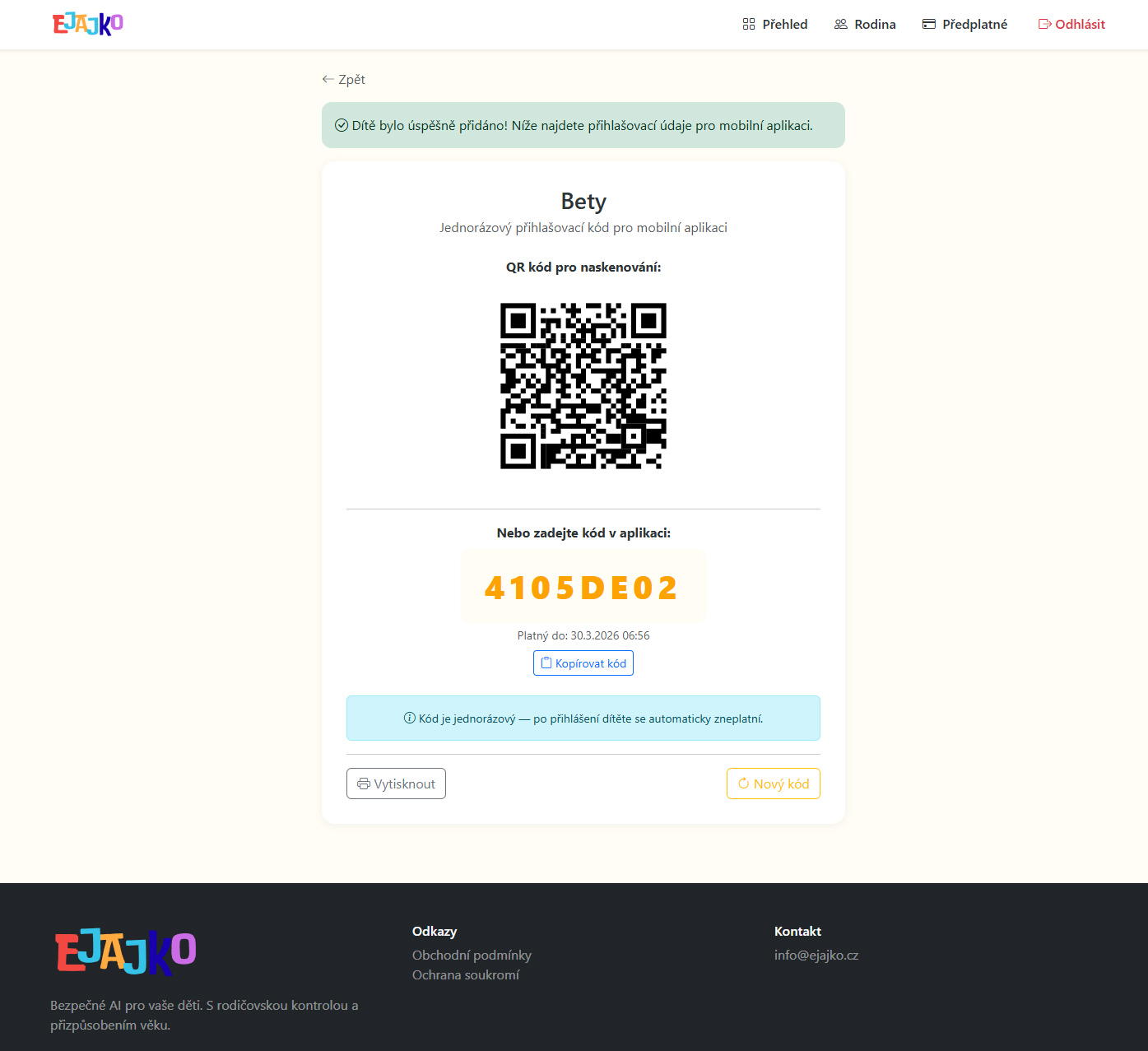 Rodičovská administrace 3